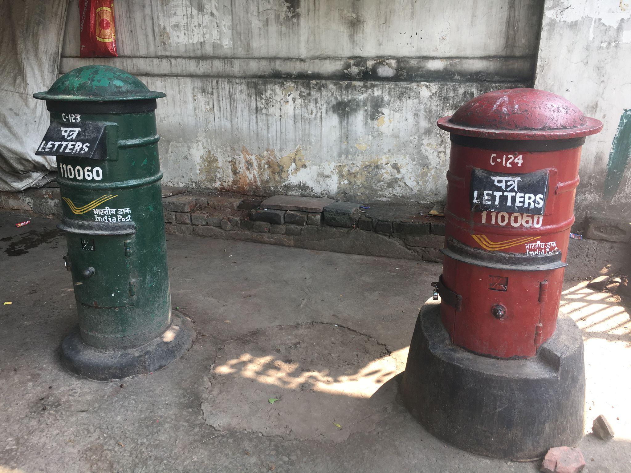 インド 郵便ポスト